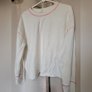 Womens L crop sweater